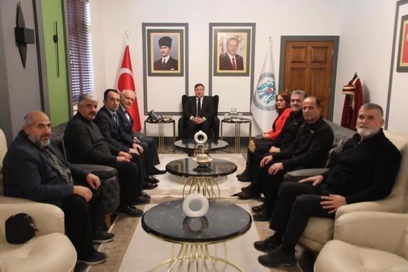 Erzincan Valisi Emekli Personelere Başarı Belgesi ve Takdirname 1