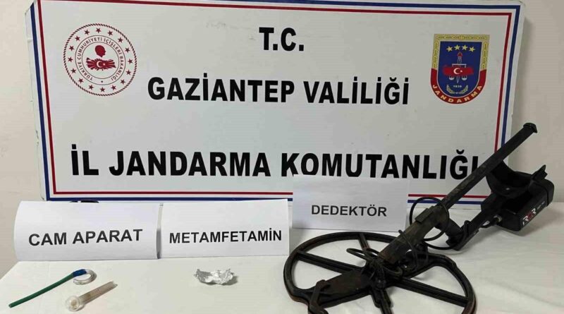Gaziantep'te Define Amacıyla İzinsiz Kazı Yaparak 5 Şüpheli Jandarma Ekipleri Tarafından Suçüstü Yakalandı 1