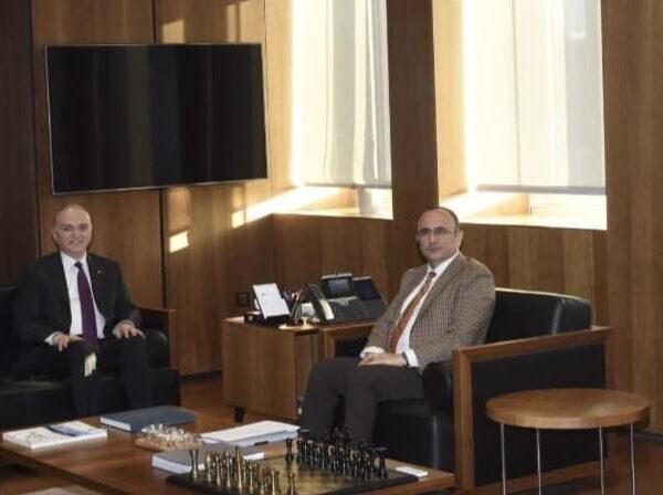 İller Bankası Genel Müdürü Recep Türk ile görüşme