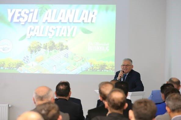 Kayseri Büyükşehir Belediye Başkanı Dr. Memduh Büyükkılıç'ın Yeşil Alanlar Çalıştayı 1