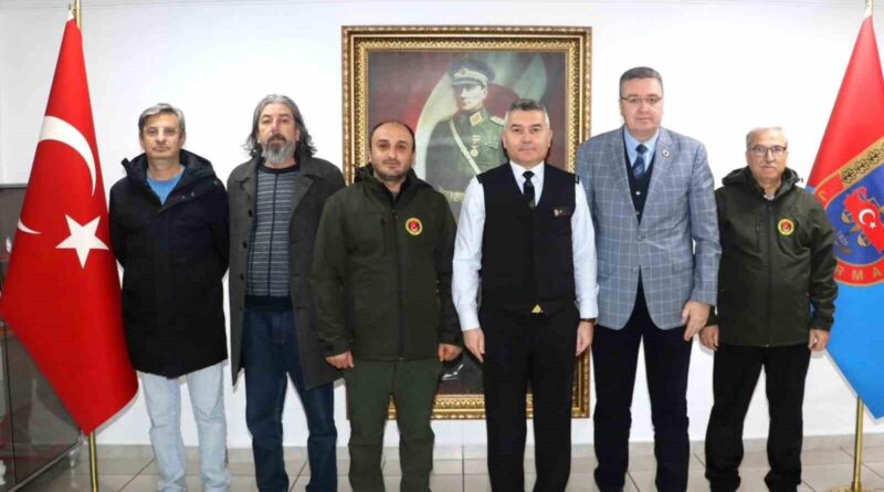 Muğla Büyükşehir Gazeteciler Cemiyeti, İl Jandarma Komutanı'na Nezaket Ziyareti 1