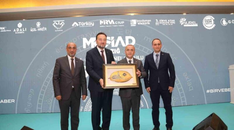 MÜSİAD Elazığ Şube Başkanlığı Fatih Karakaya'ya 1