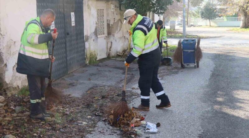 Nazilli Belediyesi, Ocaklı Mahallesi'nde Temizlik Çalışması Gerçekleştirdi 1