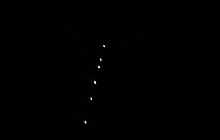 SpaceX Starlink Uyduları Kemaliye Gökyüzünde Heyecana Neden Oldu 1