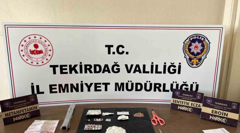 Tekirdağ'da Uyuşturucu Operasyonları: 9 Tutuklama, 90 Yasal İşlem 1