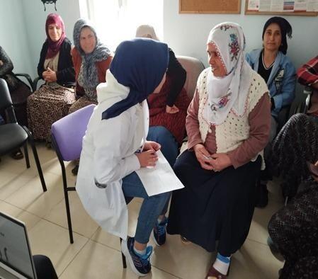 Tokat'ta 'Çınar Ağacının Gölgesindeki Güçlü Kadınlar' Projesi ile Köy Kadınlarına Kemik Erimesi Eğitimi 1