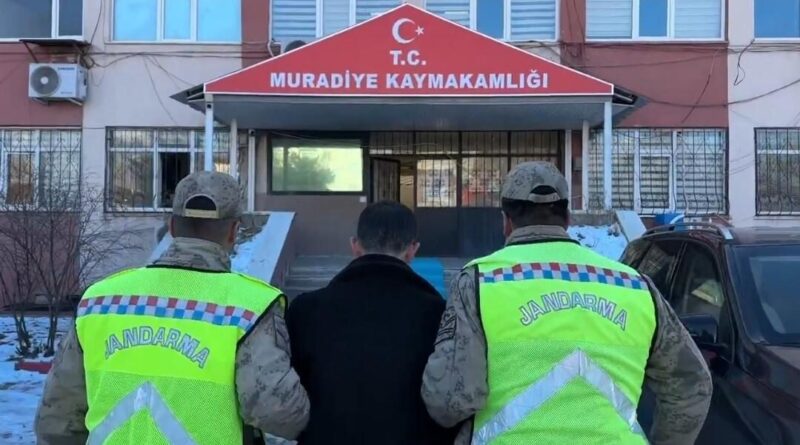 Van Muradiye'de Hırsızlık Suçundan Suçlu Jandarma Tarafından Yakalandı 1