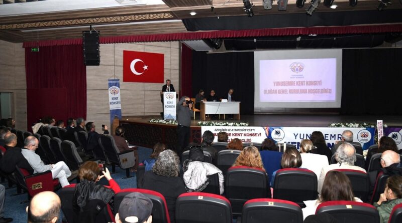 Yunusemre Kent Konseyi 2025 Ocak Olağan Genel Kurulu Yunus Emre Millet Çarşısı'nda Gerçekleşti 1