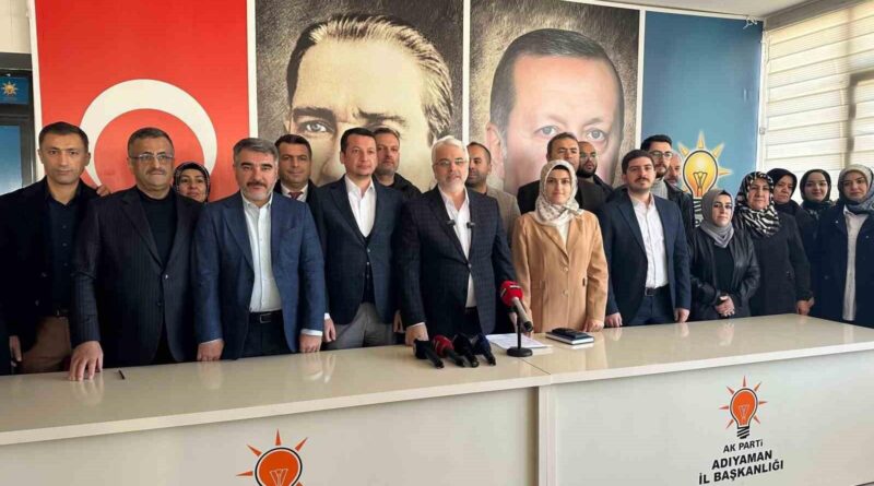 AK Parti Adıyaman İl Başkanlığı, 23 Şubat'ta Yapılacak 8. Büyük Olağan Kongreye Hazırlık Yaptığını Açıkladı 1