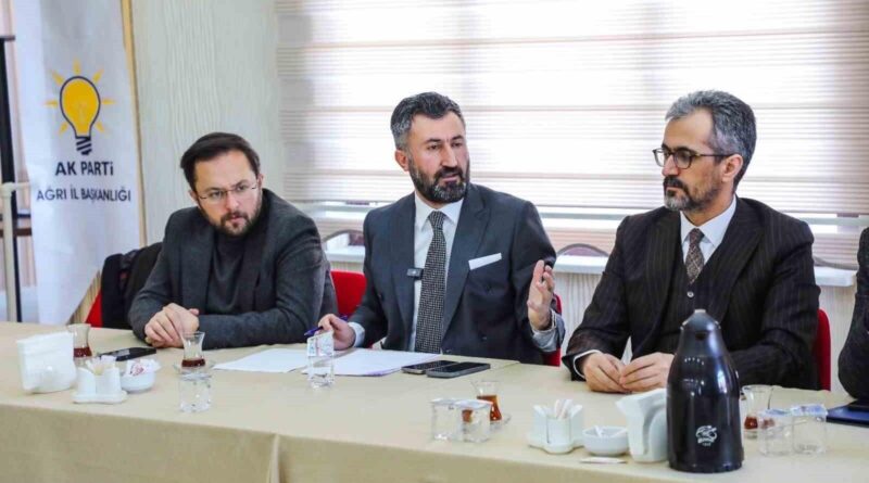 AK Parti Ağrı İl Başkanı İlhami Yıldız, Basınla Kahvaltı Programı ve 8. Olağan Büyük Kongre Hazırlıkları 1