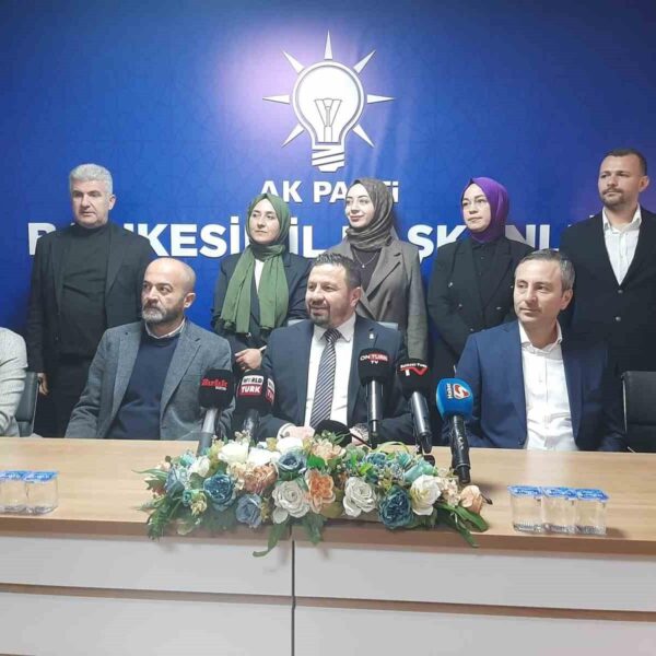 AK Parti Balıkesir İl Başkanı Mehmet Aydemir'in kongreye ilişkin açıklamaları