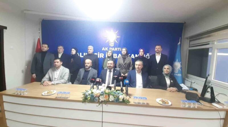 AK Parti Balıkesir İl Başkanı Mehmet Aydemir: Kongreler Coşku ve Heyecanla Sonladı, 23 Şubat'ta Büyük Kongre 1
