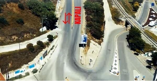 Aydın'ın Efeler İlçesinde Adnan Menderes Üniversitesi Varyantında Yol Çalışması 1