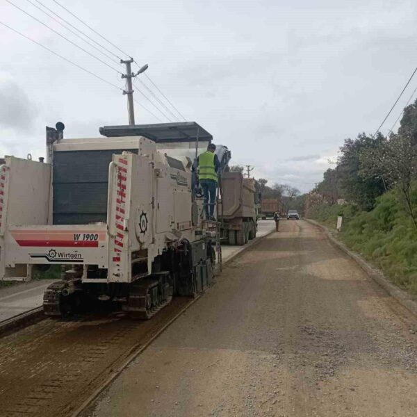 Bodrum Dereköy ile Peksimet Mahallesi arasında yapılacak yol çalışması-1