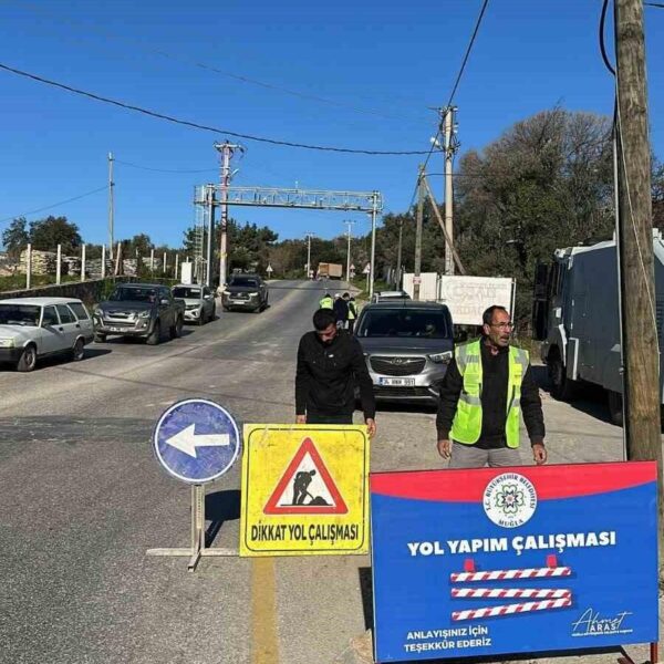 Bodrum Dereköy ile Peksimet Mahallesi arasında yapılacak yol çalışması-4