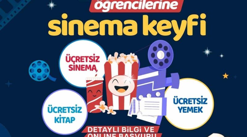 Denizli Büyükşehir Belediyesi Öğrenciler İçin Ücretsiz Sinema, Yemek ve Kitap Hediyesi Sunuyor 7