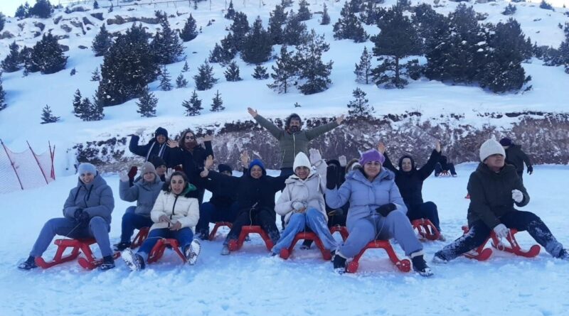 Erzincan'da Özel Bireyler Ergan Dağı Kayak Merkezi'nde Keyifli Anlar Yaşadı 1