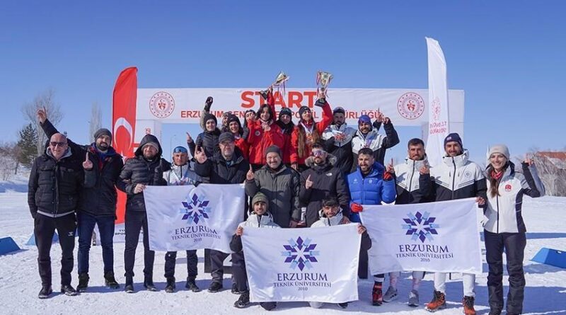 Erzurum Teknik Üniversitesi, Kuzey Disiplini Kayaklı Koşu Şampiyonasında Hem Erkeklerde Hem Kadınlarda Türkiye Şampiyonu Oldu 1