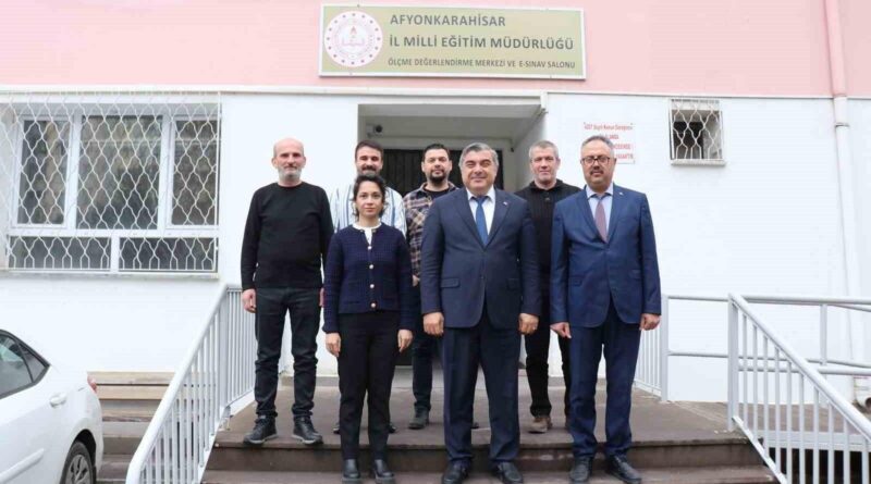 İl Milli Eğitim Müdürü Miraç Sünnetci Ölçme Değerlendirme Merkezi'ni Ziyaret Etti 1