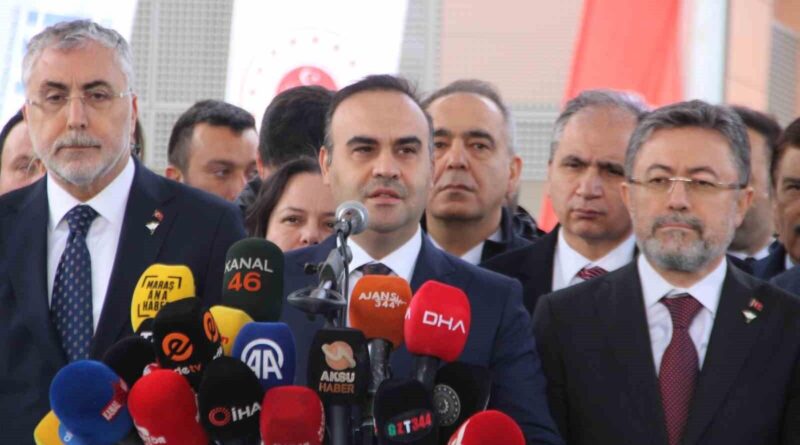 Kacır: Kahramanmaraş'ta Deprem Bölgesi Kalkınması Öncelikli 1