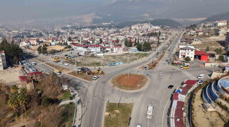 Kahramanmaraş'ta Sütçü İmam Kavşağı Yenileniyor 1