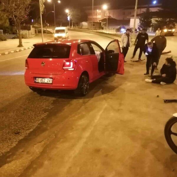 Kontrolü kaybeden otomobilin yarattığı hasar