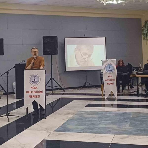 Köşk İlçe Milli Eğitim Müdürü Selim Karataş, program hakkında bilgiler verdi.-2