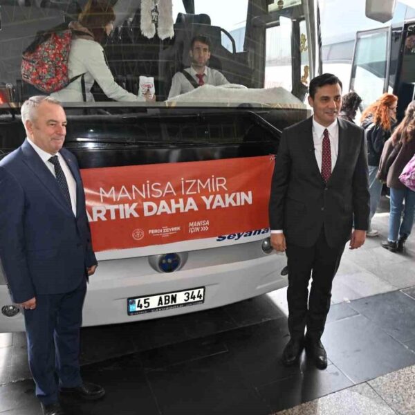 Manisa Seyahat Yönetim Kurulu Başkanı Levent Zibeller ile Manisa Büyükşehir Belediye Başkanı Ferdi Zeyrek-2