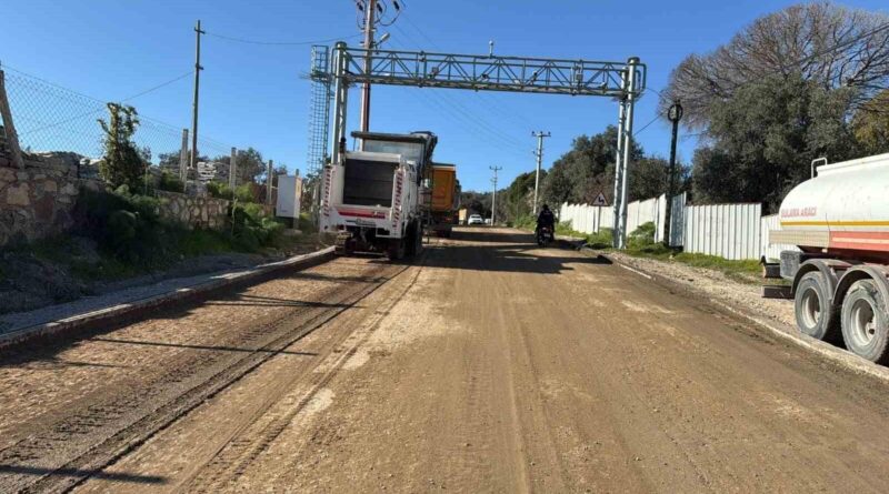 Muğla Büyükşehir Belediyesi, Bodrum'da 28 Milyon TL'lik Yol Yapımına Başladı 1