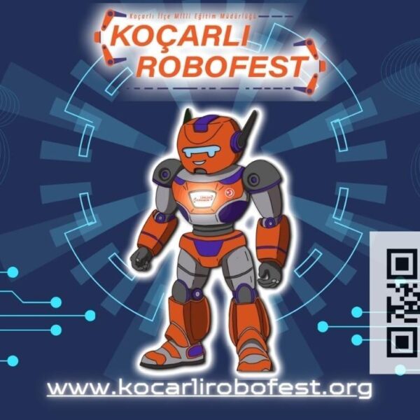 Öğrenciler Koçarlı Robofest'te projelerini sergiliyor