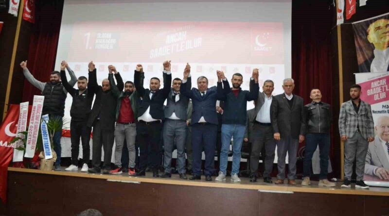 Saadet Partisi Kırkağaç İlçe Başkanlığı Mehmet Abokan'ın Adına 1