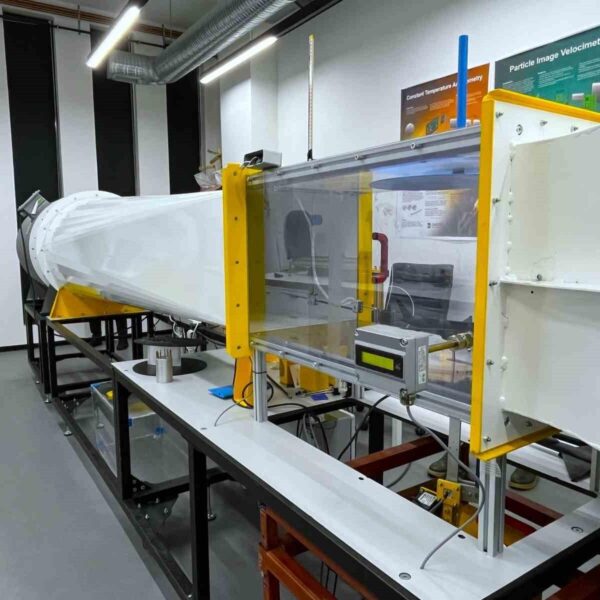 SBTÜ'nin Ses Altı Rüzgar Tüneli'nde test edilen bir hava aracı modeli-3