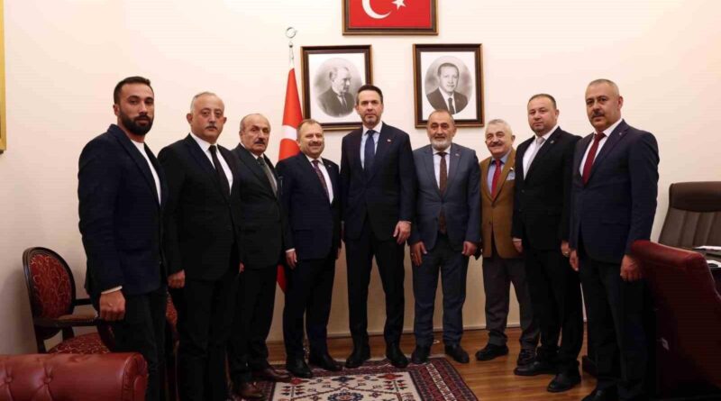 Taşköprü Belediye Başkanı Hüseyin Arslan, Bakan Uraloğlu ve Bayraktar'ı Ziyaret Etti 1