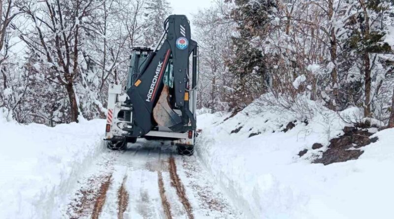Trabzon Büyükşehir Belediyesi Kar Yolları Açtı 1