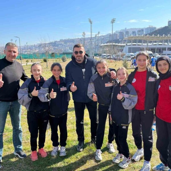 Trabzon'da düzenlenen Kros Müsabakaları