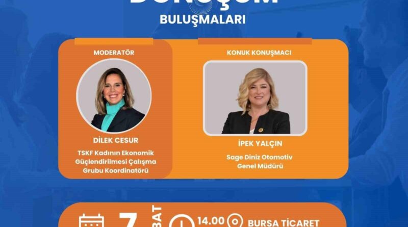 TSKF'nin 'Kadın Liderlerle Dönüşüm Buluşmaları' Toplantısı Bursa'da 1