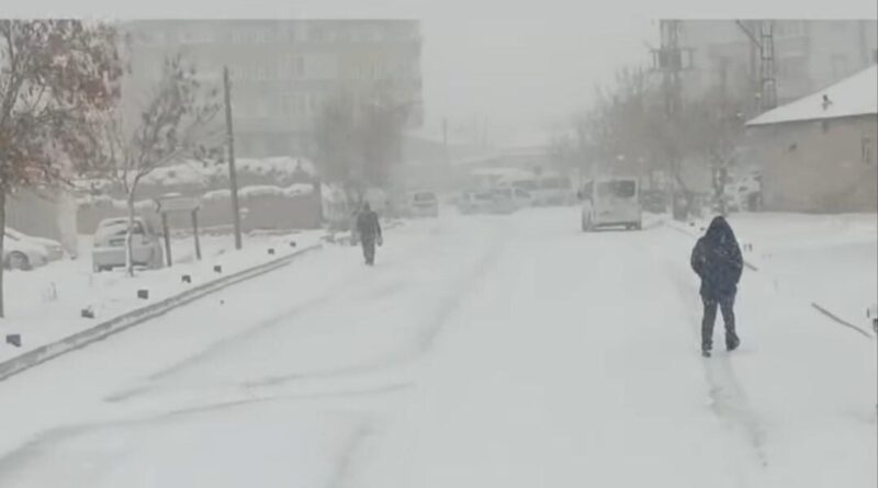 Van Özalp'te Sibirya Soğukları: Sıfırın Altında 24 Derece 1