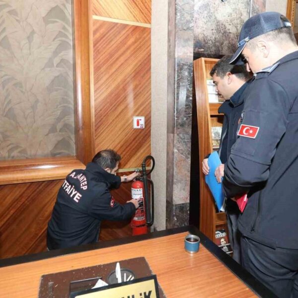 Yangın güvenliği denetimi kapsamında bir işletmenin kontrolü-2