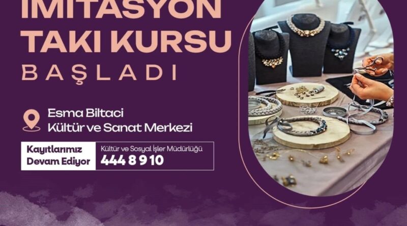 Yeşilyurt Belediyesi, Vatandaşlara Meslek Edindirme Kurslarıyla Destek Oluyor 1