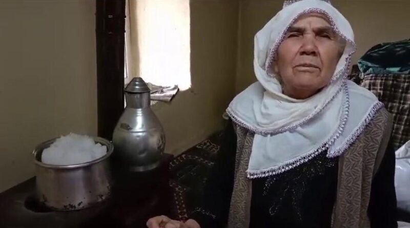 Adıyaman'da Soğuktan Su Donan Zeynep Çilingir Kar Eritip İçmek Zorunda Kalıyor 1