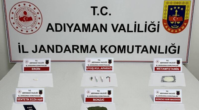 Adıyaman'da Uyuşturucuyla Mücadelede 27 Şahsın İşlem Yapılması 1