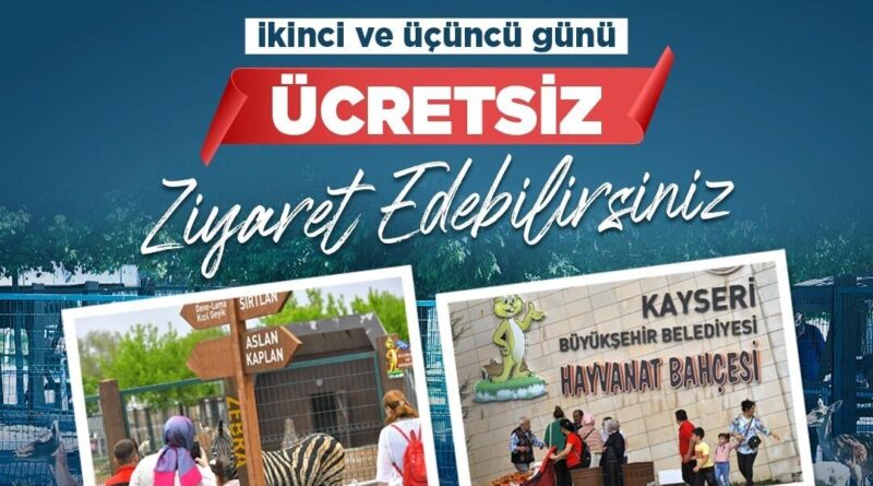 Bayramda hayvanat bahçesi ücretsiz 1