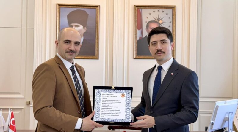Bilecik İl Kültür ve Turizm Müdürü Pazaryeri Kaymakamı'nı Ziyaret Etti 1