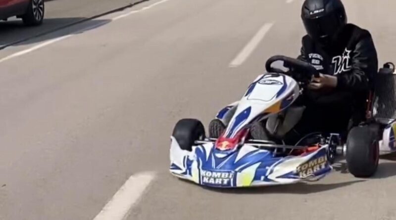 Bursa'da Go Kartla Drift ve Sosyal Medya Paylaşımı 9