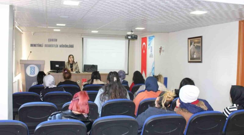 Çorum'da Denetimli Serbestlik Yükümlü Kadınlar 8 Mart Dünya Kadınlar Günü'nü Kutladı 1