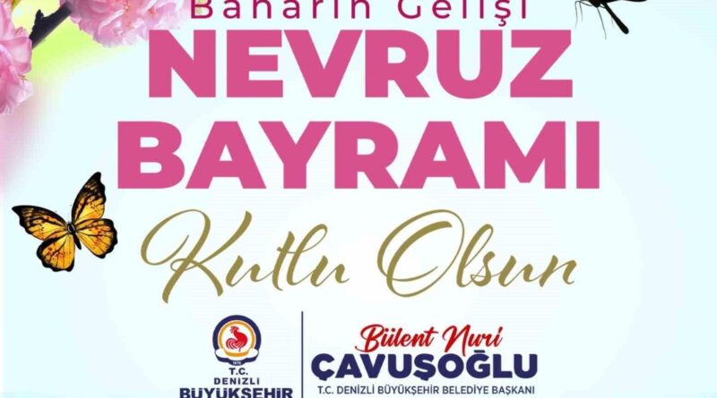 Denizli Büyükşehir Belediyesinden Nevruz kutlaması 4