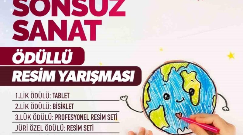 Denizli Büyükşehir Belediyesinden ’Sıfır Atık’ temalı resim yarışması 5