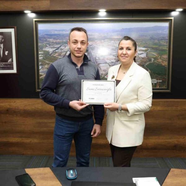 Denizli OSB Müdürlüğü personeli bilgisayar programı eğitimi alıyor-1