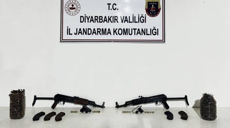 Diyarbakır'ın Lice İlçesinde Silahlar ve Mühimmat Ele Getirildi 5