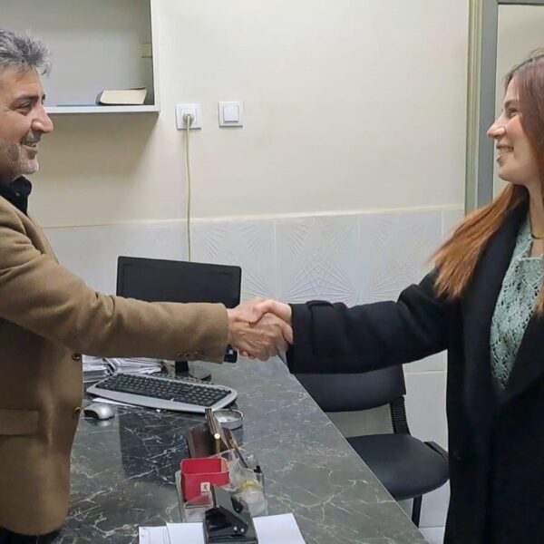 Diyarbakır'ın Silvan ilçesinde ilk kadın muhtar Gizem Gündüz.-1